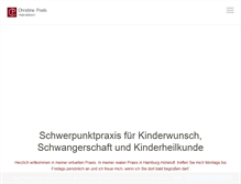 Tablet Screenshot of naturheilpraxis-poels.de